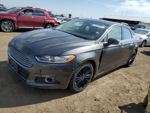 3FA6P0HD5GR281807 - 2016 FORD FUSION SE GRAY photo 1