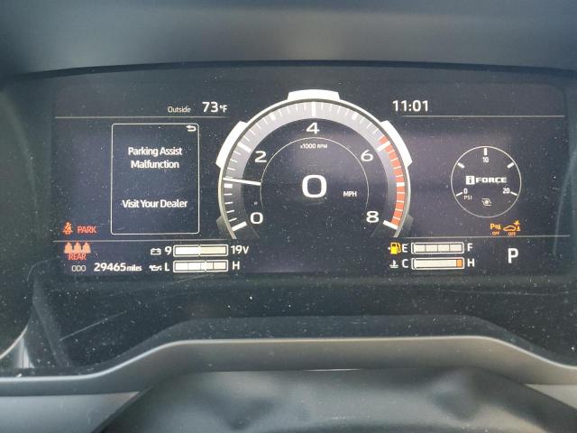 5TFNA5DB2PX087283 - 2023 TOYOTA TUNDRA CREWMAX PLATINUM შავი ფოტო 9