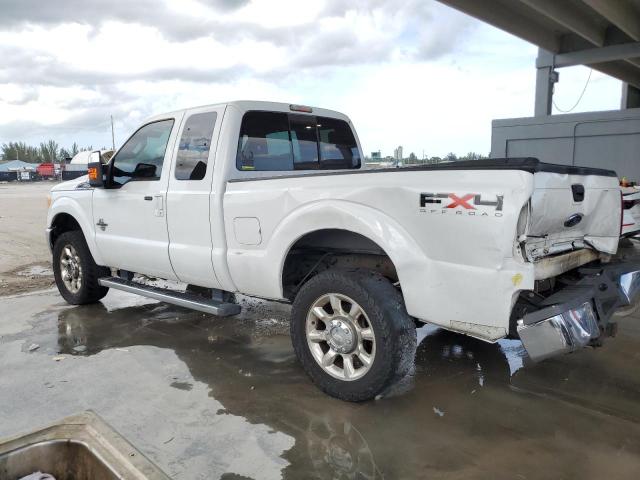 1FT7X2BT1BEA89855 - 2011 FORD F250 SUPER DUTY WHITE photo 2