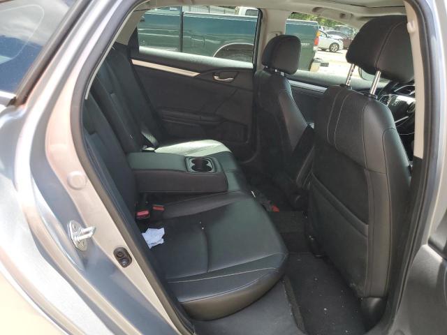 JHMFC1F78JX013825 - 2018 HONDA CIVIC EXL SILVER photo 10