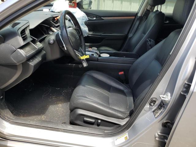 JHMFC1F78JX013825 - 2018 HONDA CIVIC EXL SILVER photo 7