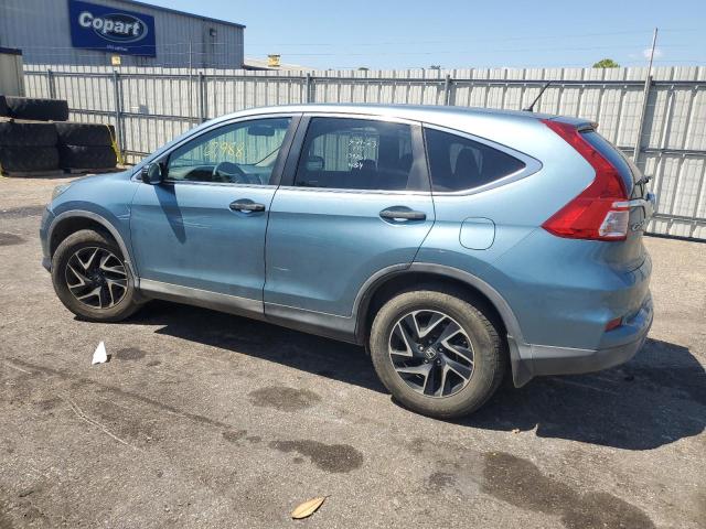 2HKRM3H4XGH537797 - 2016 HONDA CR-V SE BLUE photo 2