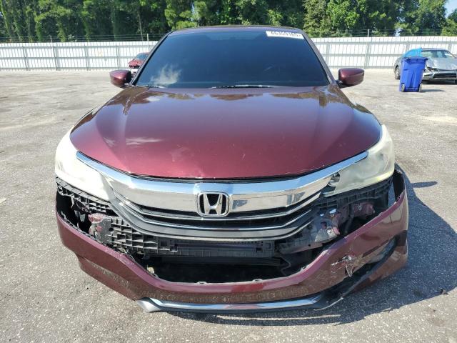 1HGCR2F57HA241496 - 2017 HONDA ACCORD SPORT 勃艮第红 照片 5