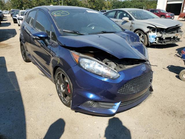 3FADP4GX7GM193610 - 2016 FORD FIESTA ST BLUE photo 1