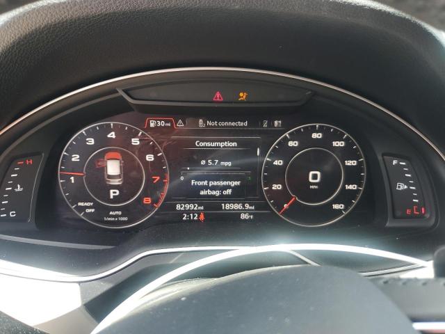 WA1LHAF78KD031745 - 2019 AUDI Q7 PREMIUM PLUS Plata foto 9