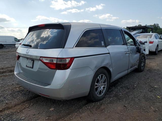 5FNRL5H60CB035177 - 2012 HONDA ODYSSEY EXL SILVER photo 3