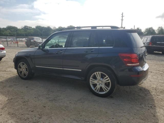 WDCGG8JB0FG401146 - 2015 MERCEDES-BENZ GLK 350 4MATIC BLUE photo 2