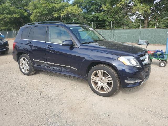WDCGG8JB0FG401146 - 2015 MERCEDES-BENZ GLK 350 4MATIC BLUE photo 4