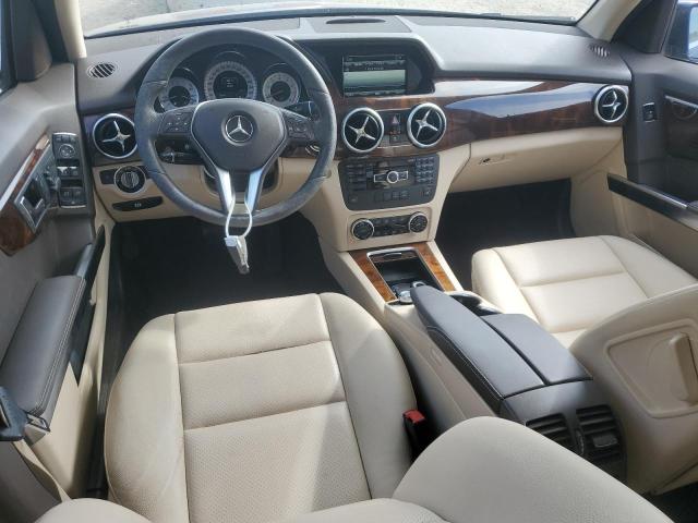 WDCGG8JB0FG401146 - 2015 MERCEDES-BENZ GLK 350 4MATIC BLUE photo 8