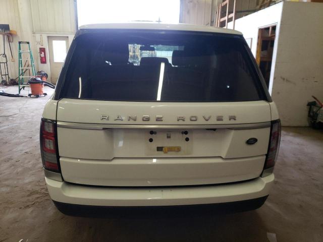 SALGR2PFXGA316190 - 2016 LAND ROVER RANGE ROVE WHITE photo 6