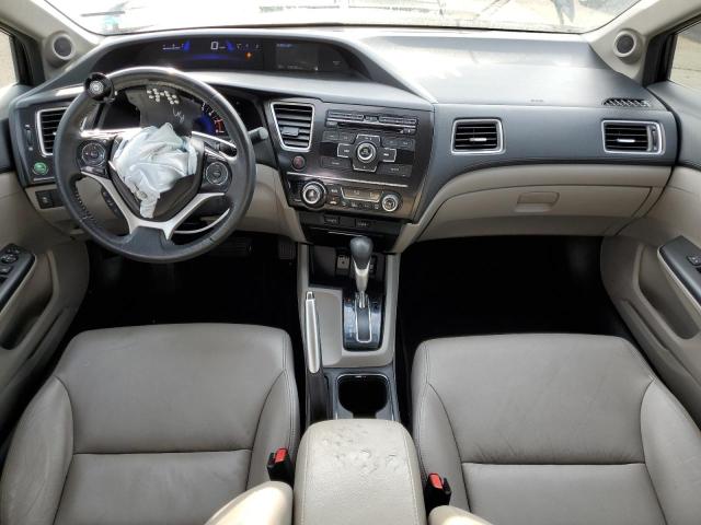 2HGFB2F91DH502833 - 2013 HONDA CIVIC EXL Czarny zdjęcie 8