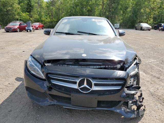 55SWF4KB5HU228859 - 2017 MERCEDES-BENZ C 300 4MATIC BLACK photo 5