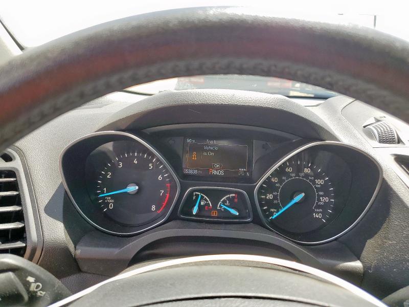 1FMCU9HD3KUA98025 - 2019 FORD ESCAPE SEL Ақ фото 9