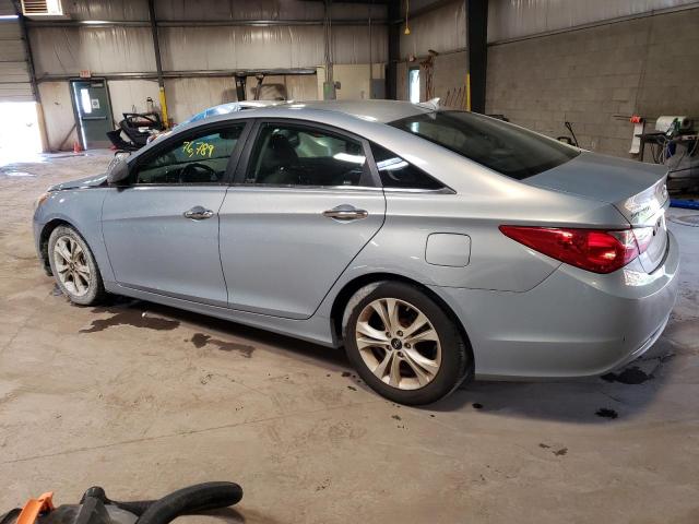 5NPEC4AC5BH237456 - 2011 HYUNDAI SONATA SE BLUE photo 2