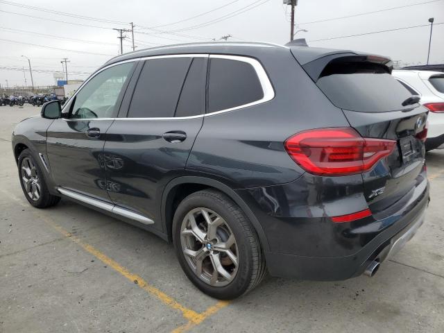 5UXTY3C05M9F61235 - 2021 BMW X3 SDRIVE30I შავი ფოტო 2