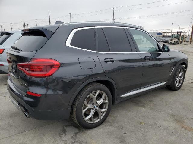 5UXTY3C05M9F61235 - 2021 BMW X3 SDRIVE30I შავი ფოტო 3