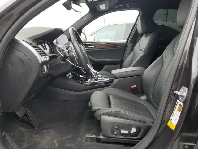 5UXTY3C05M9F61235 - 2021 BMW X3 SDRIVE30I შავი ფოტო 7