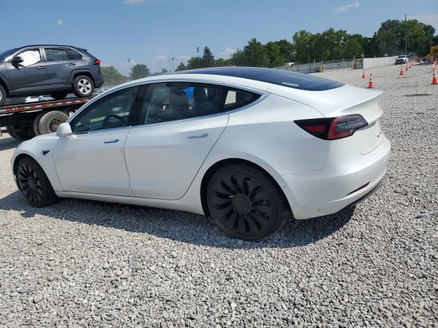 5YJ3E1EB9JF145586 - 2018 TESLA MODEL 3 WHITE photo 2