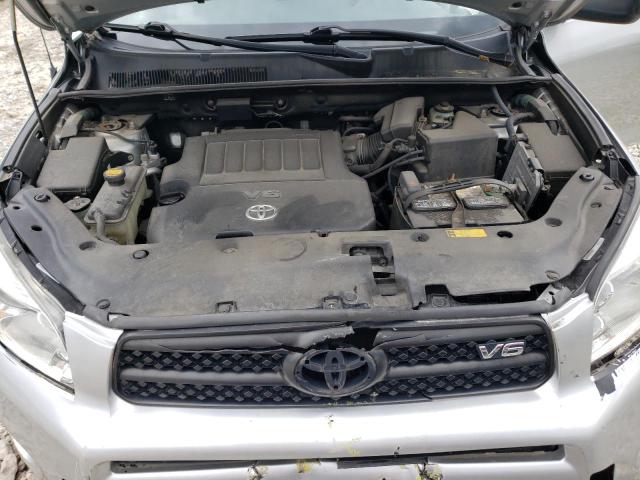 JTMBK35V085050341 - 2008 TOYOTA RAV4 SILVER photo 12