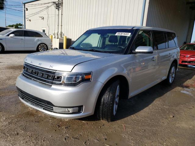 2FMHK6D89DBD12883 - 2013 FORD FLEX LIMITED SILVER photo 1