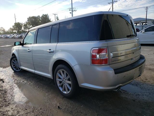 2FMHK6D89DBD12883 - 2013 FORD FLEX LIMITED SILVER photo 2