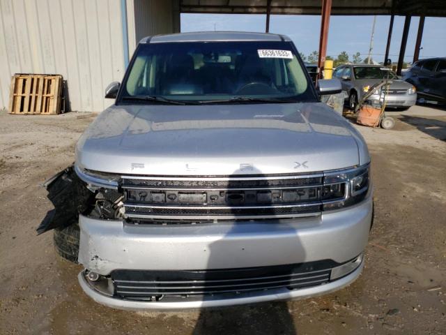 2FMHK6D89DBD12883 - 2013 FORD FLEX LIMITED SILVER photo 5