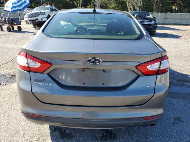 3FA6P0H78ER391287 - 2014 FORD FUSION SE GRAY photo 6