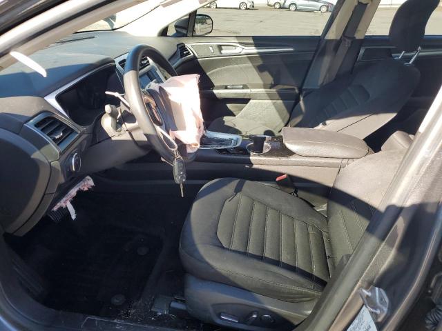 3FA6P0H78ER391287 - 2014 FORD FUSION SE GRAY photo 7