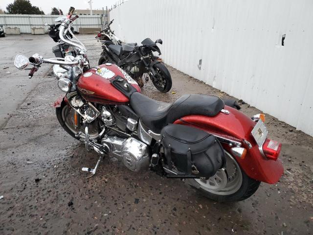 1HD1BX5138Y036253 - 2008 HARLEY-DAVIDSON FLSTF BURGUNDY photo 3