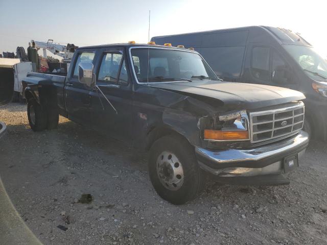 2FTJW35G6PCA27555 - 1993 FORD F350 BLACK photo 1