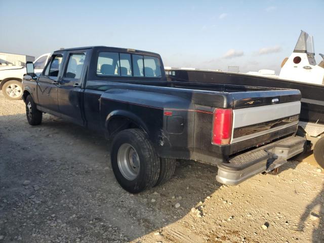 2FTJW35G6PCA27555 - 1993 FORD F350 BLACK photo 3