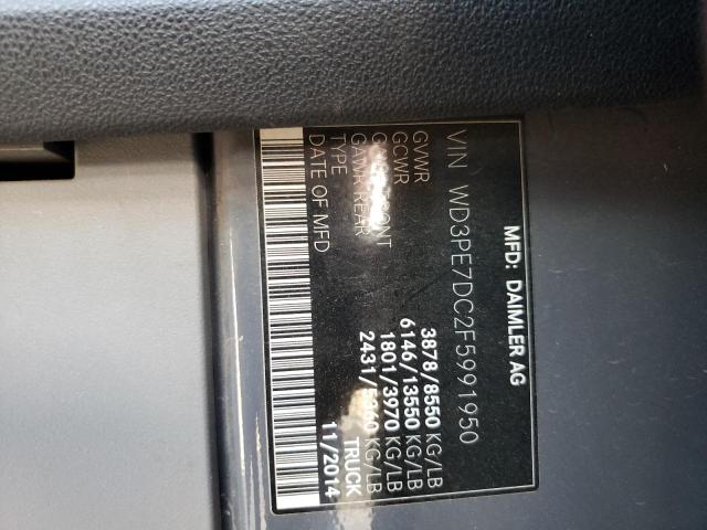 WD3PE7DC2F5991950 - 2015 MERCEDES-BENZ SPRINTER 2500 Մոխրագույն լուսանկար 13