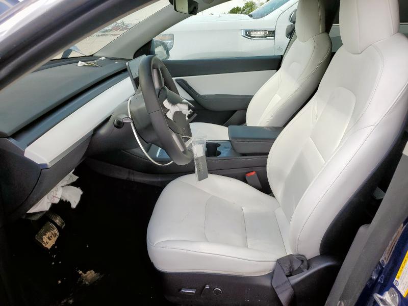 5YJYGAEE8MF311711 - 2021 TESLA MODEL Y BLUE photo 7