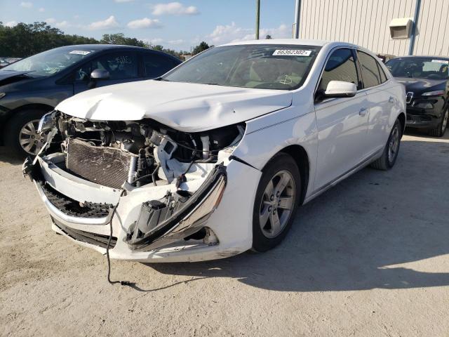 1G11C5SL0FU148532 - 2015 CHEVROLET MALIBU 1LT თეთრი ფოტო 2