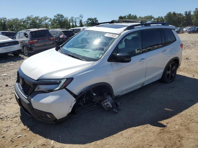 5FNYF8H01LB001085 - 2020 HONDA PASSPORT ELITE WHITE photo 1