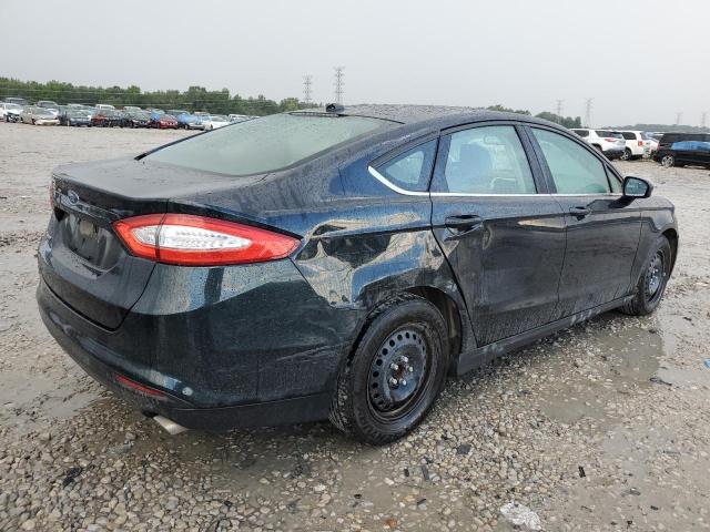 3FA6P0G79ER190578 - 2014 FORD FUSION S BLACK photo 3