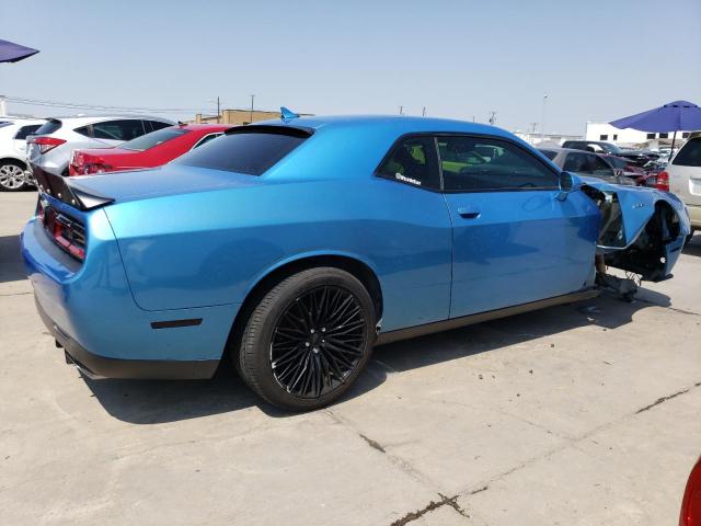 2C3CDZBT2FH913932 - 2015 DODGE CHALLENGER SXT PLUS BLUE photo 3