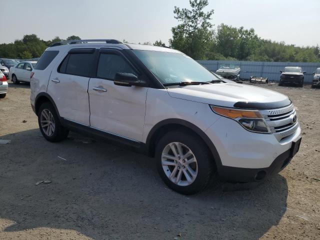 1FM5K8D88DGA13649 - 2013 FORD EXPLORER XLT თეთრი ფოტო 4