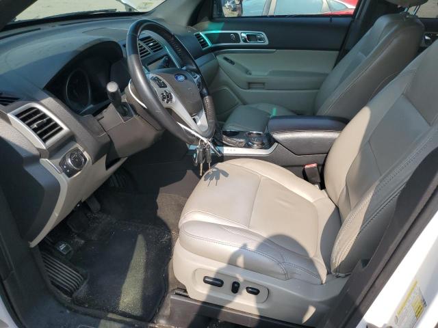 1FM5K8D88DGA13649 - 2013 FORD EXPLORER XLT თეთრი ფოტო 7