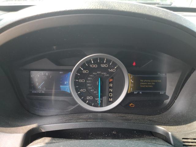 1FM5K8D88DGA13649 - 2013 FORD EXPLORER XLT თეთრი ფოტო 9