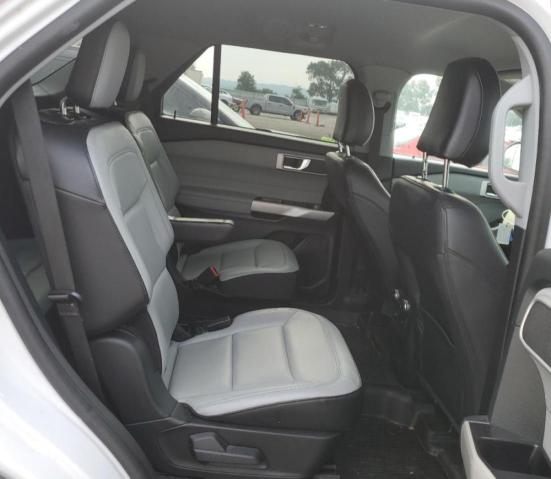 1FMSK8DH2MGB13507 - 2021 FORD EXPLORER XLT WHITE photo 10
