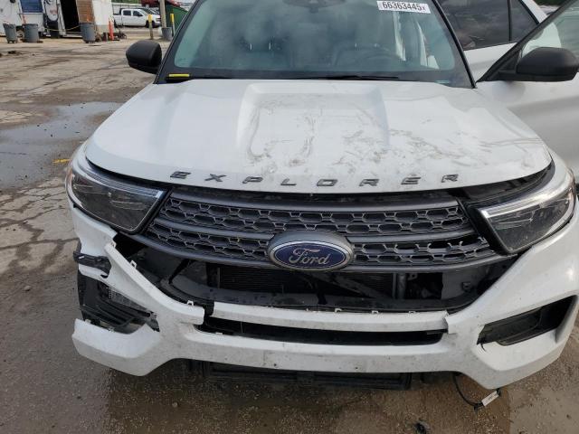 1FMSK8DH2MGB13507 - 2021 FORD EXPLORER XLT WHITE photo 11