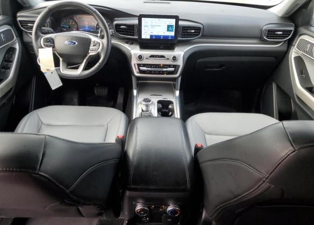 1FMSK8DH2MGB13507 - 2021 FORD EXPLORER XLT WHITE photo 8