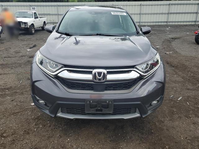 2HKRW2H89KH644534 - 2019 HONDA CR-V EXL Grau Foto 5