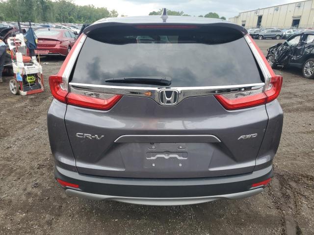 2HKRW2H89KH644534 - 2019 HONDA CR-V EXL Grau Foto 6