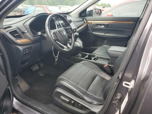 2HKRW2H89KH644534 - 2019 HONDA CR-V EXL Grau Foto 7