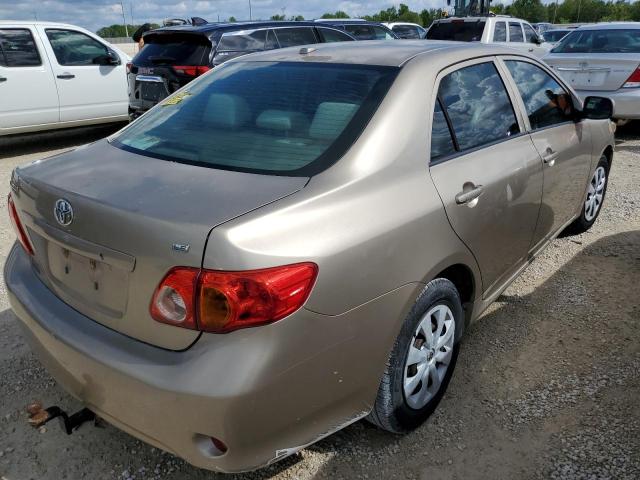 1NXBU4EE9AZ180688 - 2010 TOYOTA COROLLA BASE BEIGE photo 4