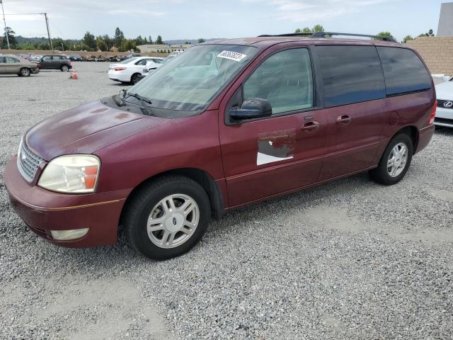 2FMZA52267BA05191 - 2007 FORD FREESTAR SEL MAROON photo 1