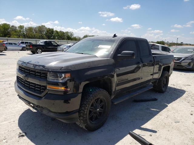 1GCRCPECXJZ214419 - 2018 CHEVROLET SILVERADO C1500 CUSTOM BLACK photo 1