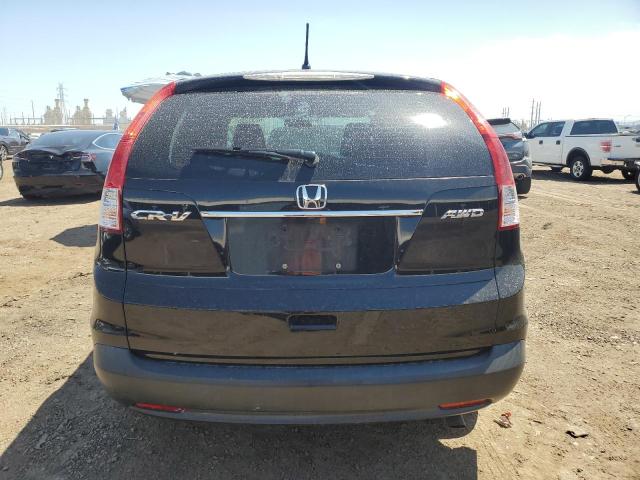 5J6RM4H35CL026222 - 2012 HONDA CR-V LX BLACK photo 6